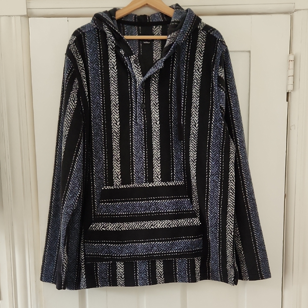 O'Neill‎ Black and Gray Patterned Hoodie